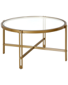 ABRAHAM + IVY ABRAHAM + IVY INEZ 32IN ROUND COFFEE TABLE