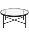 ABRAHAM + IVY ABRAHAM + IVY DUXBURY 36IN ROUND COFFEE TABLE