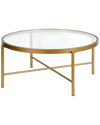 ABRAHAM + IVY ABRAHAM + IVY DUXBURY 36IN ROUND COFFEE TABLE