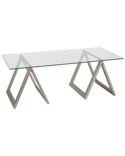 ABRAHAM + IVY ABRAHAM + IVY MODARA 46IN RECTANGULAR COFFEE TABLE
