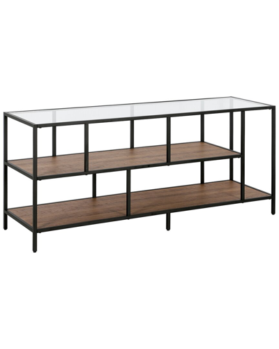 ABRAHAM + IVY ABRAHAM + IVY WINTHROP RECTANGULAR TV STAND WITH SHELVES FOR TVS UP TO 60IN