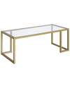 ABRAHAM + IVY ABRAHAM + IVY OSCAR 45IN RECTANGULAR COFFEE TABLE