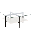 Abraham + Ivy Otto 32in Square Coffee Table