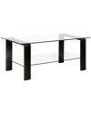 ABRAHAM + IVY ABRAHAM + IVY ASTA 40IN RECTANGULAR COFFEE TABLE