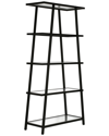 Abraham + Ivy Yair 70in Rectangular Bookcase