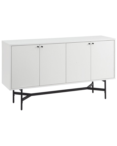 Abraham + Ivy Richmond 58in Wide Rectangular Buffet Table In White