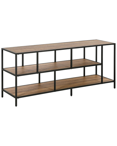 ABRAHAM + IVY ABRAHAM + IVY WINTHROP RECTANGULAR TV STAND WITH SHELVES FOR TVS UP TO 60IN