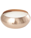 Peyton Lane White Wax Tropical Breeze Scented Wide 125oz 5-wick Candle In White