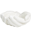 Peyton Lane Hands White Polystone Open Sculpture In White