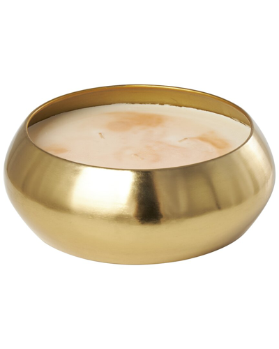 Peyton Lane White Wax Jasmine Scented Wide 125oz 5-wick Candle