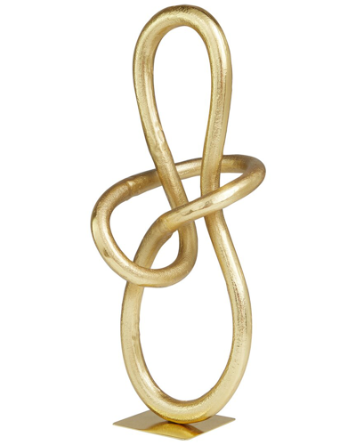 Peyton Lane Abstract Gold Aluminum Sculpture