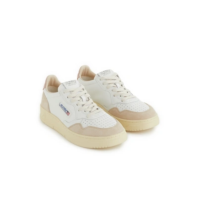 Autry Ls37 Leather Sneakers In White