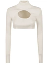 Courrèges Courreges Sweaters In Heritage White