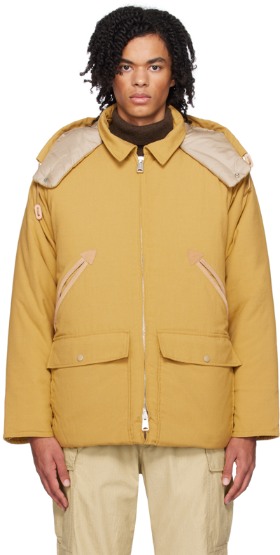 Beams Beige Hooded Jacket In Beige20