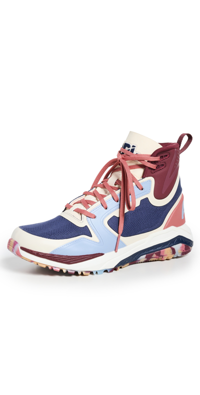 Apl Athletic Propulsion Labs Techloom Defender Seakers In Navy/alabaster/burgundy