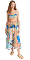Zimmermann Alight Picnic Midi Dress In Nautical Map