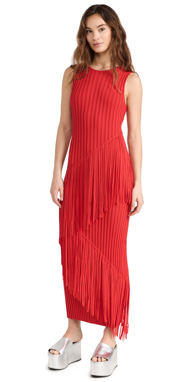 Simon Miller Spiral Dress In Red