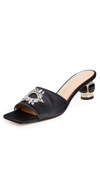 Nalebe Women's Aurum Embellished Kitten Heel Mules - 100% Exclusive In Black