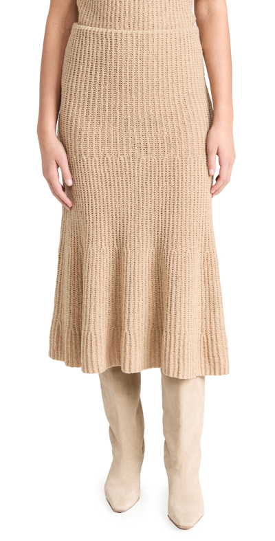 Gimaguas Beige Isola Midi Skirt