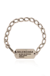Balenciaga Id Tag Chain Bracelet In New