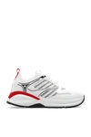 Dsquared2 S24 Dash Leather & Mesh Sneakers In New