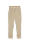 DSQUARED2 DSQUARED2 BEIGE SWEATPANTS WITH LOGO