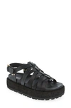 Rag & Bone Black Park Sandals In Black