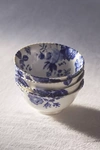Anthropologie Abi Stoneware, Set Of 4, Cereal Bowls In Gray