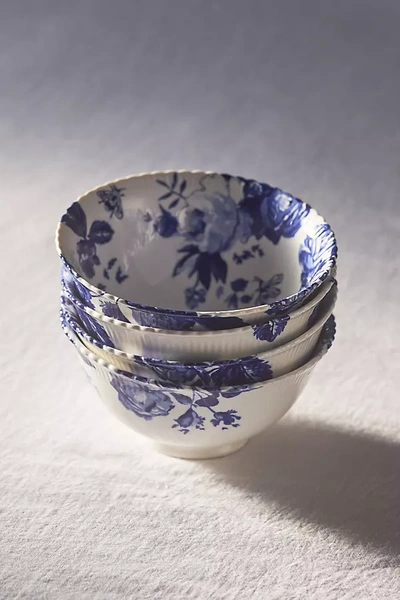 Anthropologie Abi Stoneware, Set Of 4, Cereal Bowls