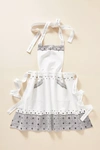 Anthropologie Bistro Tile Cotton Kitchen Apron