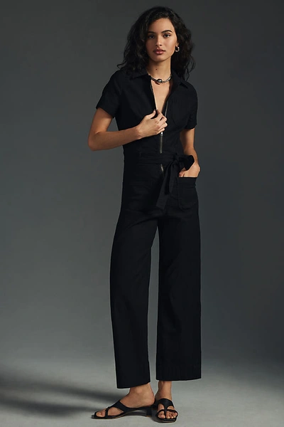 The Colette Collection By Maeve The Colette Jumpsuit By Maeve In Black