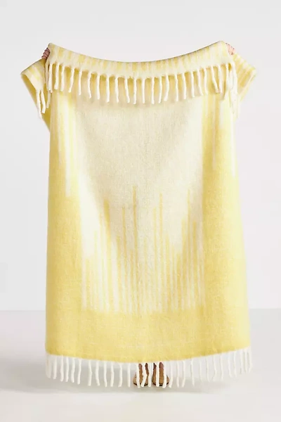 Anthropologie Woven Cosy Throw Blanket
