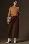 Ag Saige High Waist Ankle Wide Leg Jeans In Purple