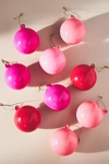 Anthropologie Opaque Ball Ornaments Set