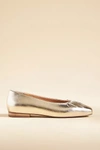 Seychelles The Little Things Square Toe Ballet Flat In Gold