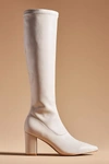 Silent D Comess Knee-high Boots In White