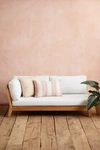 Terrain Sonoma Woven Teak Settee, Left Arm
