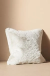 ANTHROPOLOGIE THE SOPHIE FAUX-FUR PILLOW