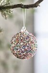 Terrain Sprinkle Glass Globe Ornament