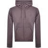 G-STAR G STAR RAW PREMIUM CORE FULL ZIP HOODIE PURPLE