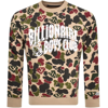 Billionaire Boys Club Duck Camo Sweatshirt Beige In Beige