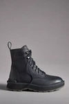 Sorel Lace-up Hi-line Boots In Black