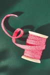 Anthropologie Eyelash Gift Wrap Ribbon In Pink