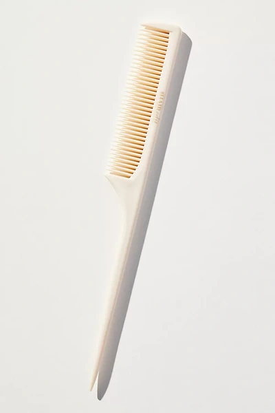 The Hair Edit Section & Style Comb In White