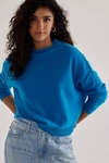 Anthropologie Alani Cashmere Mock Neck Jumper In Blue