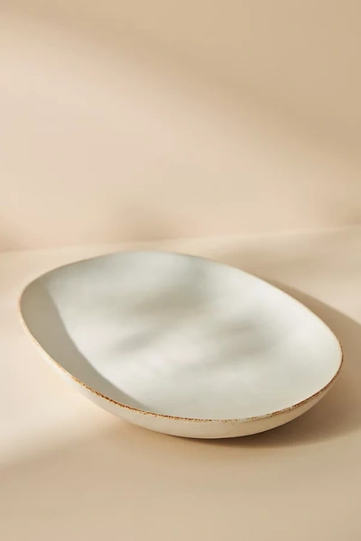 Anthropologie Jasper Portuguese Ceramic Serving Platter