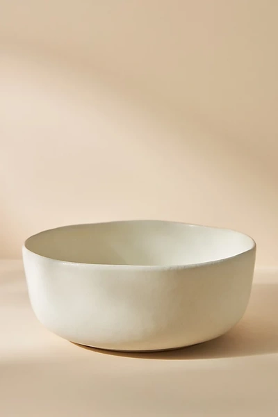 Anthropologie Jasper Portuguese Deep Ceramic Serving Bowl