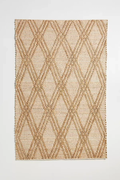 Anthropologie Maya Jute Rug In Brown