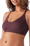 True & Co. True Body Triangle Lace Racerback Bra In Sassafras