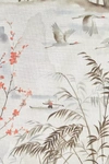 ANTHROPOLOGIE SCENIC BLOSSOM GRASSCLOTH WALLPAPER